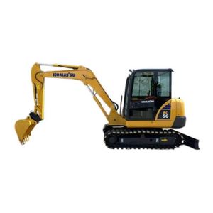 Excavadora Komatsu PC56 de 5 Toneladas con Motor Original, Bomba Hidráulica Mini y Cilindro de Excavadora PC56 en Venta - Product Image 1