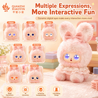 Peluche AI Kawaii Mini avec 7 Styles de Personnages, Yeux LED Expressifs, Clonage Vocal ChatGPT 50+ Langues, Mémoire Longue Durée, WiFi 2.4G, Unisexe