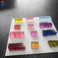 Diamant de laboratoire certifié Grc Couleur jaune Brillant Cut Faceted Gemstone Loose Lab Grown Sapphire