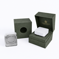 Scatola per Finestra con Vasetti Piccoli 5ml 7ml 9ml, Contenitore Rigido Premium per Concentrati, Confezione Regalo Personalizzata con Magnete, Goffratura 3.5g
