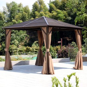 10ft ngoài trời gió và mưa kháng <span class=keywords><strong>gazebo</strong></span> kim loại khung nhôm hardtop Roof ngoài trời không thấm nước <span class=keywords><strong>gazebo</strong></span> - Product Image 2