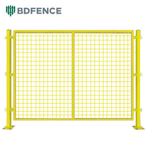 Clôture de sécurité pour atelier, personnalisable, <span class=keywords><strong>détachable</strong></span>, soudure sans soudure, galvanisée, revêtement en poudre, barrières de sécurité - Product Image 6