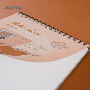 Joytop JT-102996 Blocco da Disegno A4 con Spirale Superiore Personalizzato Bear Academy per Artisti - Product Image 2