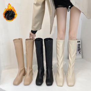 Stivali da donna Casual leggeri per tutte le stagioni in pile lunghi LK-W888N - Product Image 1
