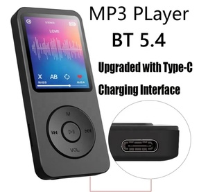 BT MP4 MP3 lecteur de musique sans perte écran LCD TFT <span class=keywords><strong>baladeur</strong></span> E-book prise en charge carte TF enregistreur Audio son sans perte lecteur MP3 - Product Image 1