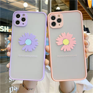 Moskado — coque de téléphone à motif de fleurs, étui arrière mat transparent pour iPhone 11 <span class=keywords><strong>Pro</strong></span> Max X XR XS Max 7 8 Plus SE <span class=keywords><strong>2020</strong></span> - Product Image 2