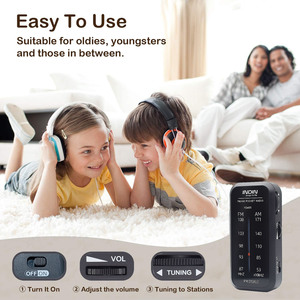 Mới nhất khuôn công nghệ cao nhập khẩu IC tốt giọng nói Receiver nhỏ nhất Mini Xách Tay pocket kích thước AM FM Đài Phát Thanh - Product Image 5