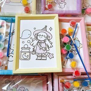 Eigenständiges Aquarell-Malbuch für Kinder zum Kritzeln, Zeichnen und Ausmalen für Kindergarten- & Grundschulkinder - Product Image 2