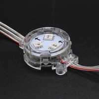 Luces LED Impermeables para Exteriores IP67, Luces Puntuales para Edificios de Oficinas, Luces Navideñas, Exhibición Permanente