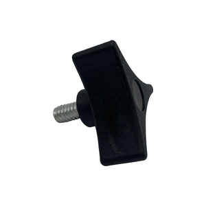 Pabrik tempat panas hitam baja nirkarat PP segitiga gagang mebel fitting perangkat keras - Product Image 5