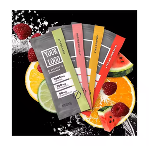Integratore Alimentare Vegano per Sportivi - Polvere Energetica a Base di Erbe, Bustine di Elettroliti Keto, Etichetta Privata - Product Image 1