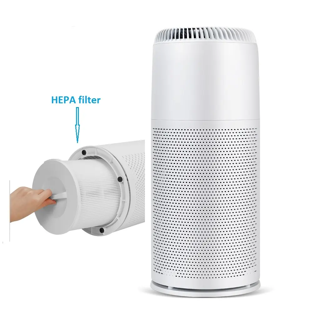 Portable Indoor air clean purifier Pro Quick Cycle Home Office floor Hepa Filter Air Purifier UV