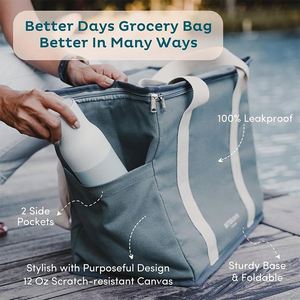 27 Liter Leak-proof Travel Beer Cold Thermal Bags Beach Summer Picnic Collapsible Custom Soft Cooler Insulated Bag - Product Image 4