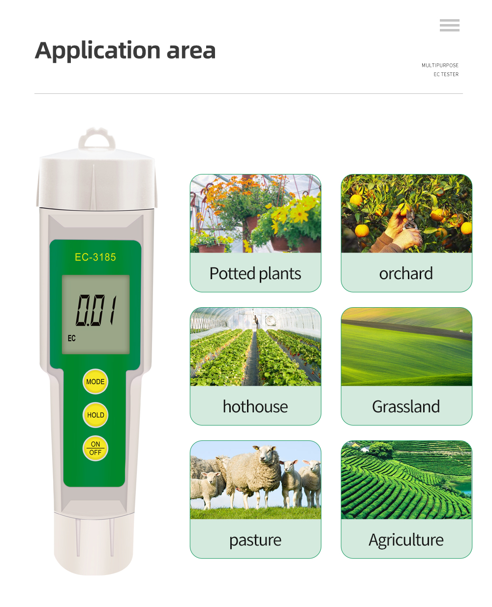 EC-3185 3-in-1 Bodenfeuchtigkeit-, Sonnenlicht- und pH-Wert-Tester,  Bodenfeuchtigkeitsmesser fr Pflanzen, Gartenbau und Zimmerpflanzen|  Alibaba.com