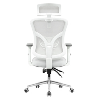 Chaise de bureau ergonomique réglable en maille, pivotante et moderne, pour la maison, le bureau, l'atelier et l'usage commercial