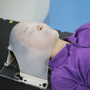 Mascarilla de inmovilización de radioterapia termoplástica de 3 abrazaderas para oncología, cáncer, tumor, terapia de radiación, acelerador de posicionamiento - Product Image 4