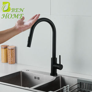 طقم خلاط دش صناعي تجاري حديث صنابير مطبخ من الفولاذ المقاوم للصدأ ، بدون وظيفة استشعار - Product Image 5