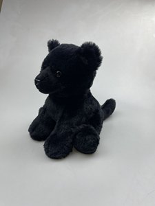 Peluche di Alta Qualità Personalizzato <span class=keywords><strong>Pantera</strong></span> Nera per Bambini, Super Morbido, Imbottito in Cotone PP, Giocattolo <span class=keywords><strong>Animale</strong></span> Ricamato - Product Image 2