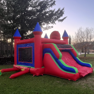 20x13ft enfants gonflable Super Marios sautant château plein d'entrain Combo maison de rebond videur gonflable avec diapositives pour événement de fête - Product Image 5