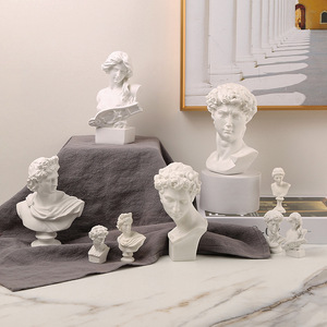 Busto de Apolo, Mitología Griega y Romana, Dios del Sol, Escultura de Resina, Figura Decorativa para el Hogar - Product Image 3