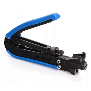 Kit d'outils de réparation de câbles Stripper Repair Tool 75-5 F pour RG6 RG59 RG11 avec compression F - Product Image 2