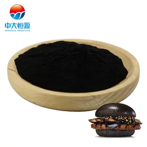 Plant Extract Natural Food Coloring Pigment Carbon Black Powder For Cake