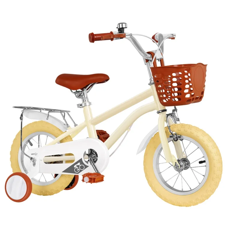 子供用新モデル自転車子供1214インチキッドバイクソフトシート自転車BMX2024