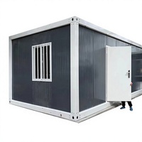 Maison modulaire conteneurisée à faible coût, respirante, à montage rapide, pour usage bureautique ou dortoir, design moderne, solution de projet globale