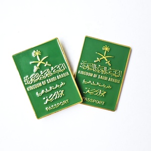 Broche de Metal Esmaltado Magnético con la Imagen del Rey <span class=keywords><strong>Salman</strong></span> y su Príncipe Heredero, para el Día Nacional de Arabia Saudita (96 de septiembre), Gran Venta - Product Image 6