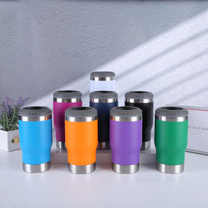 Tasses à expresso en acier inoxydable à double paroi personnalisées en gros pour ensembles de café, mug à expresso Lungo 14 oz - Product Image 1