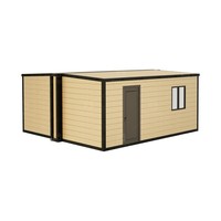 20FT 40FT Modulares Erweiterbares Faltbares Containerhaus Camping Faltbares Modernes Solarsystem Kleines Duplex-Herrenhaus Ferienhaus