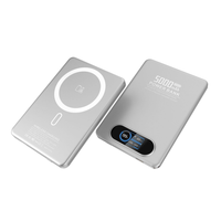 Nouveau Produit 2026 – Mini Batteries Externes Magnétiques Portables 10000 mAh 22,5 W à Charge Rapide avec Écran LED et Lecteur TF