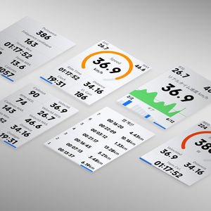 Computadora para Bicicleta Geoid CC600 con Pantalla LCD, Velocímetro GPS Electrónico, Datos ANT+, Navegación, Resistente al Agua, Odómetro Inalámbrico para Ciclismo - Product Image 2