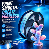 Filament d'imprimante 3D PLA qui brille dans le noir, 1,75 mm, 0,5 kg, néon doux luminescent, FDM, température d'impression 210°C
