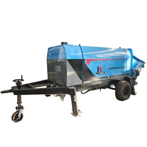 ماكينة نقل الخرسانة الصغيرة المحمولة بالديزل من JIUHE ، مضخة نقل الأسمنت الصغيرة المتنقلة - Product Image 1