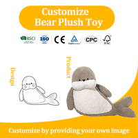 Jouets en peluche personnalisés avec logo, poupée en peluche, articles commémoratifs d'événements, cadeaux d'anniversaire, cadeaux de fêtes