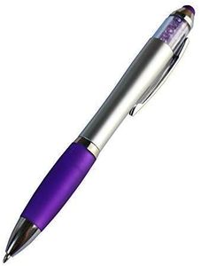 Satin Promotional Handy Stylus Plastic Gourd Custom Logo Touch Screen Ballpoint <b>Pen</b> - Product Image 3