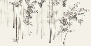<span class=keywords><strong>Papier</strong></span> <span class=keywords><strong>peint</strong></span> à l'encre de bambou de style chinois <span class=keywords><strong>peint</strong></span> à la main, tapisserie de fond pour salon ou <span class=keywords><strong>chambre</strong></span>, nouveau modèle - Product Image 6