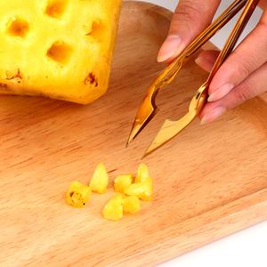 Utensilio de cocina multifunción para frutas y verduras, removedor de núcleo, pelador de Ojos de piña de acero inoxidable - Product Image 4