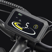 Bicicleta Eléctrica Rápida Fatbike Yvy Q20 Pro 52V 40Ah con Neumáticos Anchos, Motor Dual, Batería, Bicicleta Eléctrica Híbrida de Montaña y Todoterreno