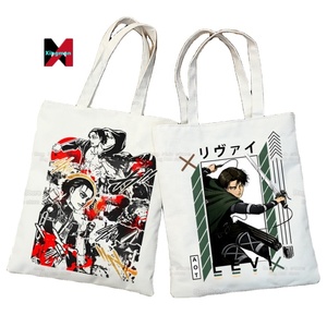 กระเป๋าผ้าแคนวาสลายอนิเมะ <span class=keywords><strong>Attack</strong></span> <span class=keywords><strong>on</strong></span> <span class=keywords><strong>Titan</strong></span> (ชินเกกิ โนะ เคียวจิน) สำหรับผู้หญิง ใช้ได้ทั้งแบบสะพายไหล่และถือไปโรงเรียน - Product Image 1