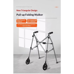 Best Seller Electric Wheelchair Foldable Rollator Walker Lightweight Power Automatic Wheelchair - Product Image 3
