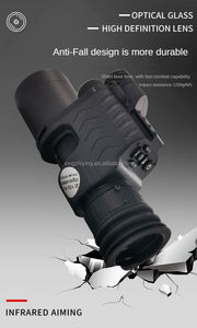 กล้องส่องกลางคืนระบบดิจิทัลความคมชัดการล่าสัตว์เพื่อถ่ายภาพและวิดีโอกล้องโทรทรรศน์อินฟราเรดใช้ได้ทั้งกลางวันและกลางคืน - Product Image 4