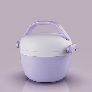 Compact Take Out Container Takeway Food Box Double Wall Vacuum Stainless Steel Lunch Box