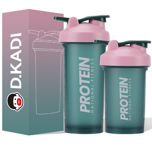 Bình lắc protein thể thao, tập gym di động, in logo tùy chỉnh, dung tích 400ml/600ml - Product Image 1