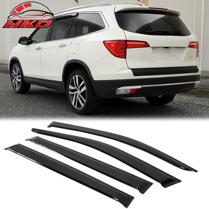 <b>For</b> Honda Pilot 16-22 Acrylic Slim <b>Window</b> Visors Rain Guard Vent Sun <b>Shade</b> <b>Car</b> Door Side <b>Window</b> Protection 4PCS - Product Image 1