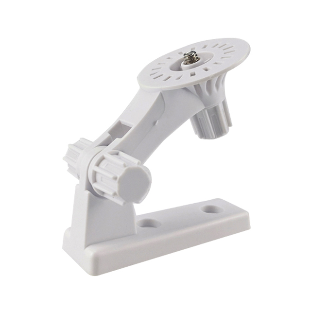 Plastic Wall Mounted Bracket Cam Pin Free Installation Wireless Bracket 180 Degree Adjustable, Suitable for PTZ Camera