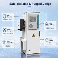 Sistema de Almacenamiento de Energía Solar de 50kw 55kw 100kwp, Comercial e Industrial, Baterías Lifepo4 de 50kwh 112kwh 314ah con Refrigeración por Aire