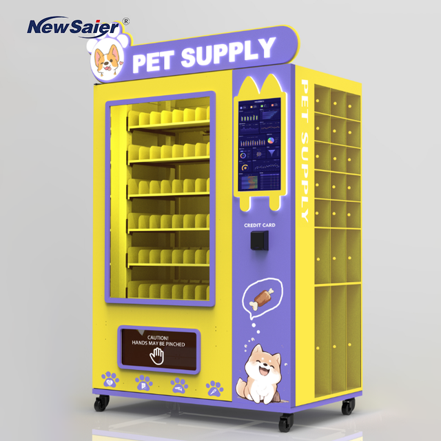 Europe&USA Automatic Convenience Store Vending Machine Snacks Drinks Combo Vending Machine with Cooling System