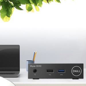 كمبيوتر مكتبي صغير Wyse 3040 مستعمل أصلي بمعالج إنتل كور، جهاز كمبيوتر سحابي محمول مع قرص صلب SSD، مدمج للاستخدام التجاري السلكي/اللاسلكي - Product Image 3